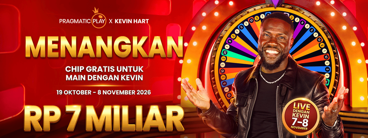 Pragmatic Play - Kevin Hart Promotion Banner